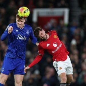 Liga Inggris Pekan ke-12: MU Dikalahkan 10 Pemain Everton