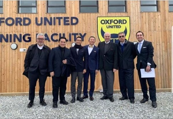 Erick Thohir Ambil Alih Seluruh Saham Oxford United, Geicke Resmi Mundur dari Direksi