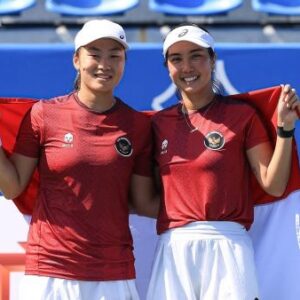 Aldila Sutjiadi/Janice Tjen Sabet Emas Ganda Putri Tenis SEA Games 2025
