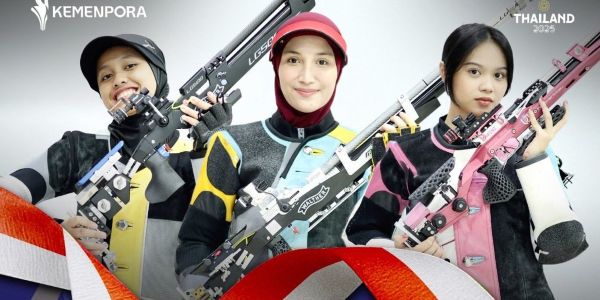 2 Emas Sekaligus! Menembak Dongkrak Perolehan Medali Indonesia di SEA Games 2025