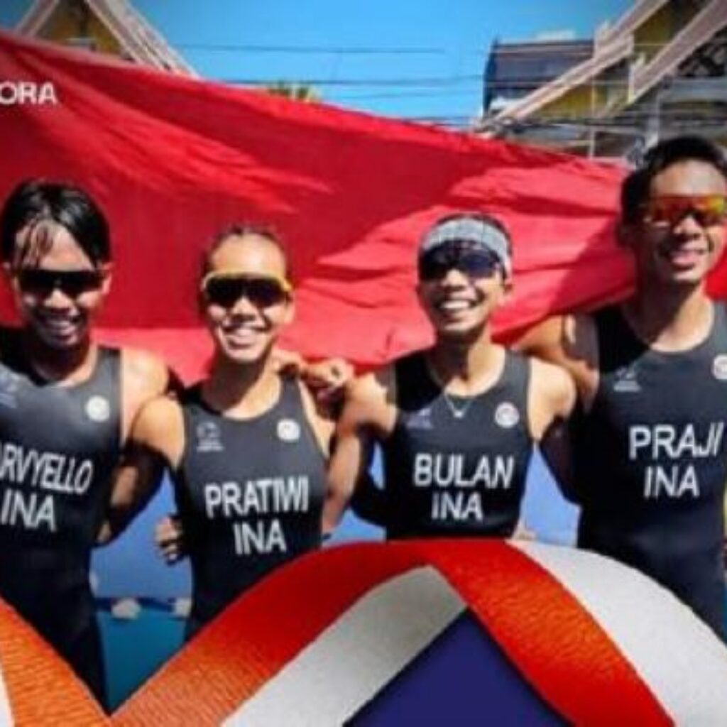 Triathlon Sumbang Emas ke-76 Indonesia di SEA Games 2025