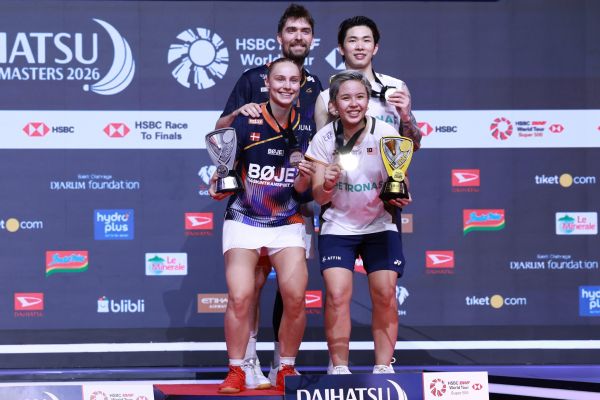 Ganda Campuran Malaysia Chen/Toh Taklukkan Denmark di Final Indonesia Masters
