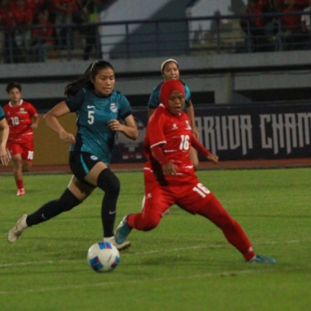 Timnas Putri Indonesia Tumbang 0-2 dari Singapura di FIFA Matchday