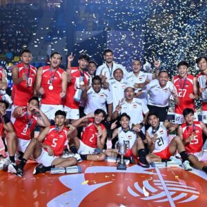 Kalahkan Korsel, Timnas Voli Putra Indonesia Juara Piala AVC Men’s Volleyball 2026