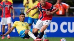 Brazil Tersingkir, Norwegia Menang 2-1 Berkat Dua Gol Erling Haaland