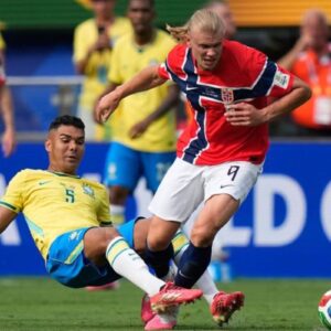 Brazil Tersingkir, Norwegia Menang 2-1 Berkat Dua Gol Erling Haaland